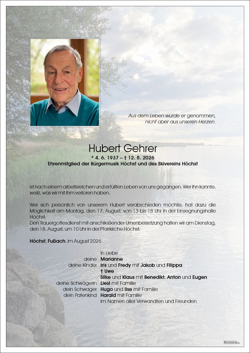 Hubert Gehrer